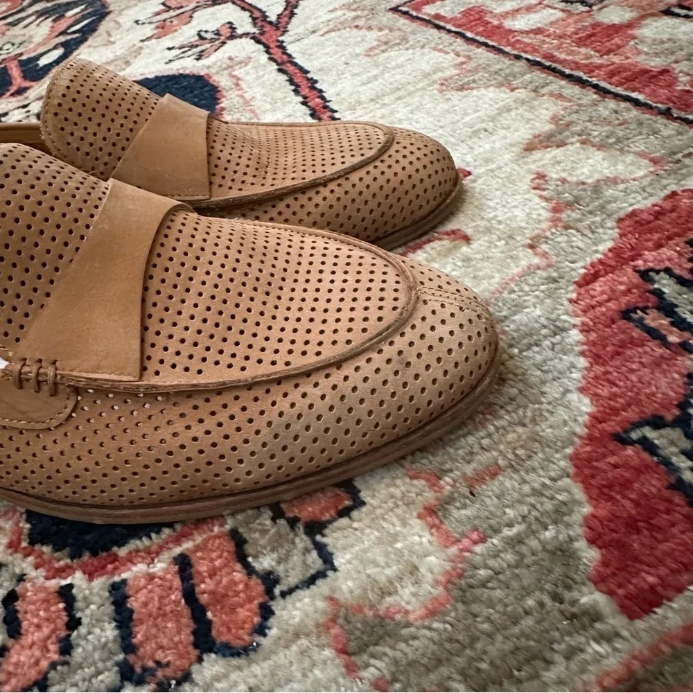 Corso Como Perforated Leather Carlynee Loafers